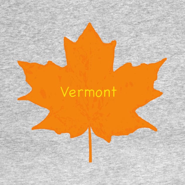 Vermont Maple Leaf by alittlebluesky